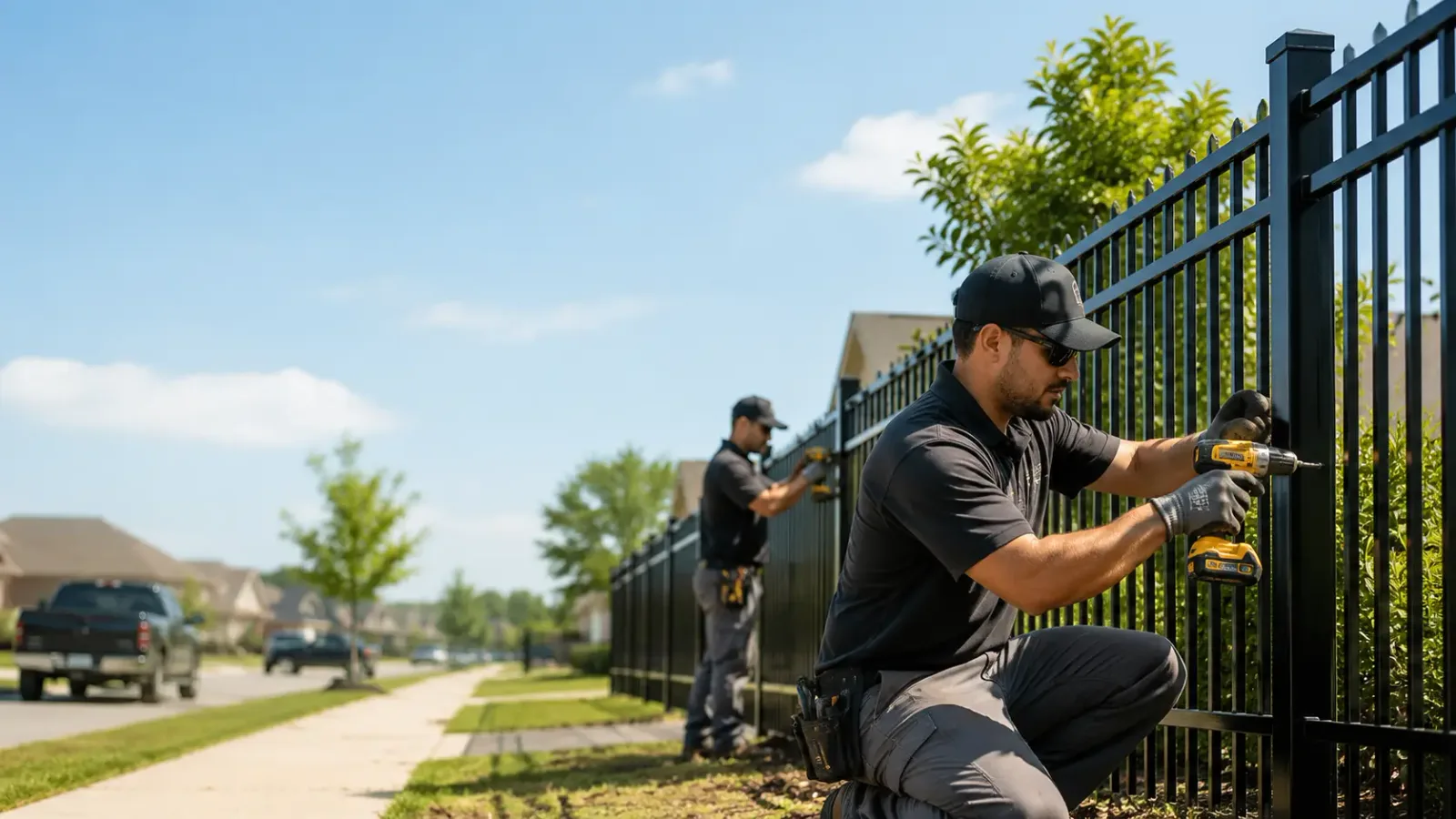 Metal Fence Installation in Cheltenham, MD